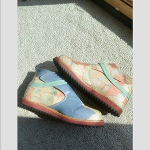 Imported vintage boots